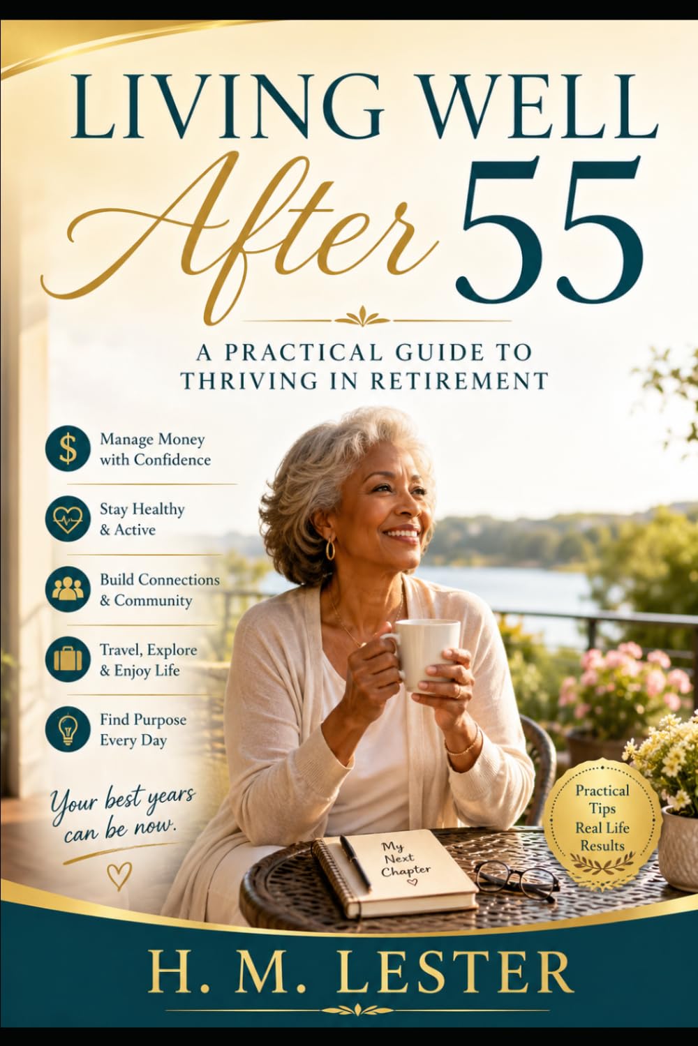 Living Well After 55 by H. M. Lester book cover